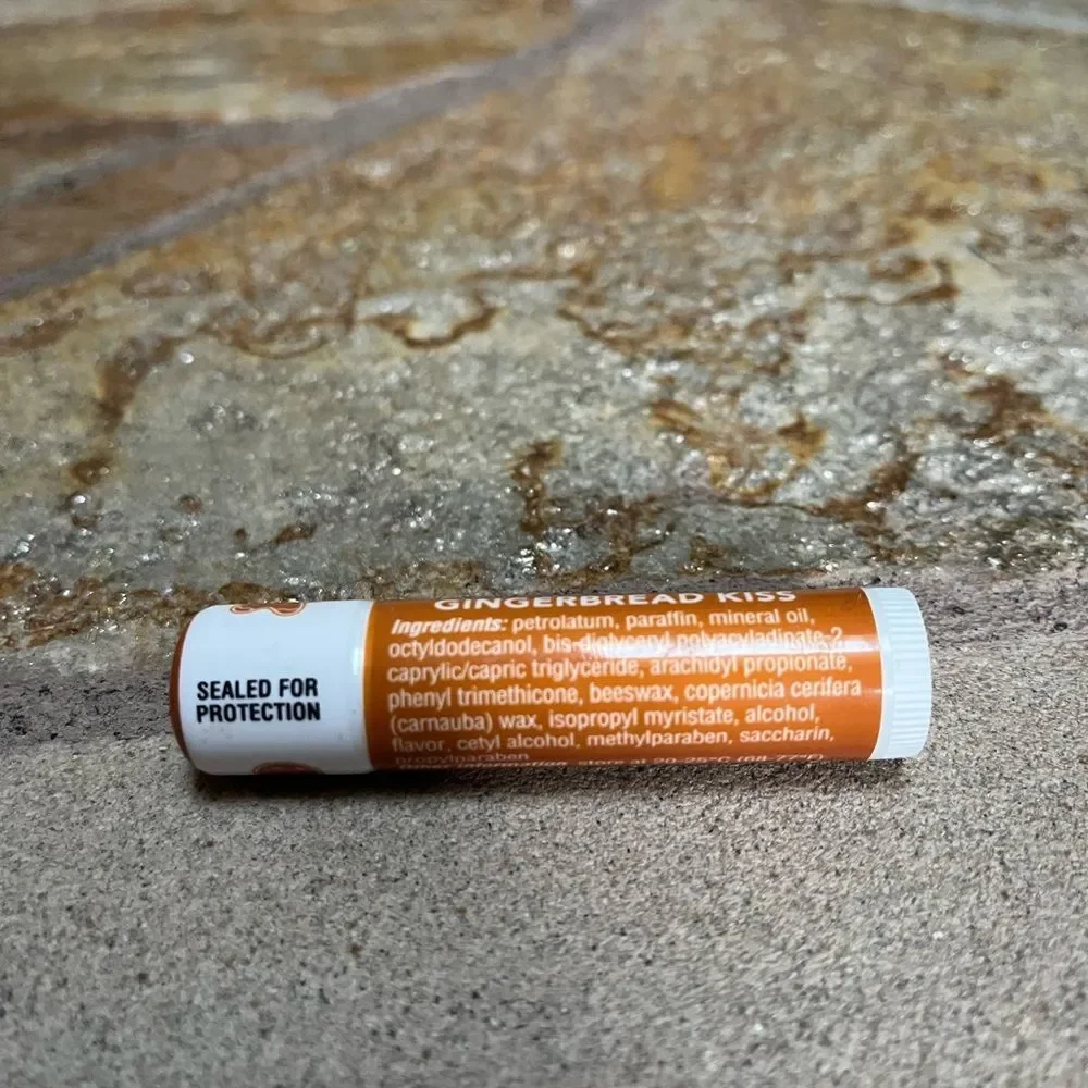 RARE Discontinued Sealed Chapstick Gingerbread Kiss NWT Holiday Christmas htf